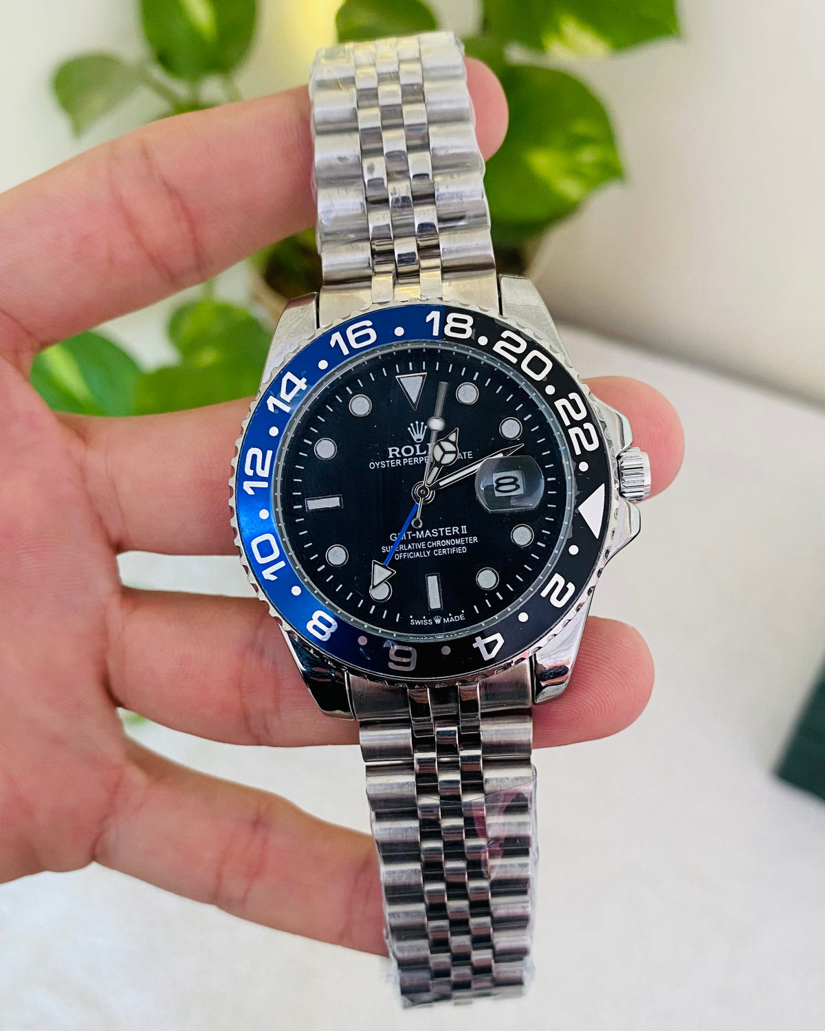 RLX "Batman" Bezel, Sapphire Crystal Watch