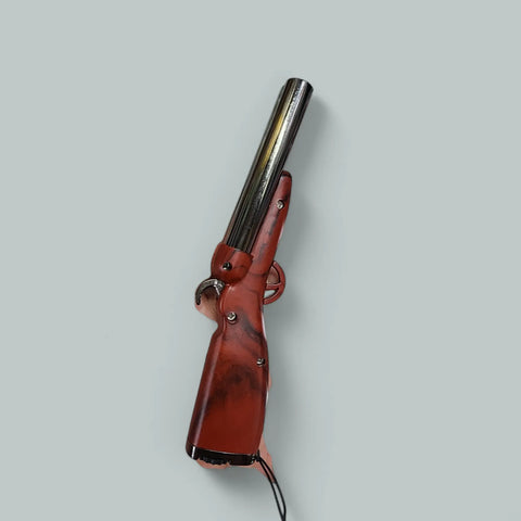 Double Barrel Rifle Jet Flame Lighter – Powerful Dual Flame Design