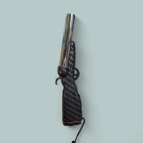 Double Barrel Rifle Jet Flame Lighter – Powerful Dual Flame Design