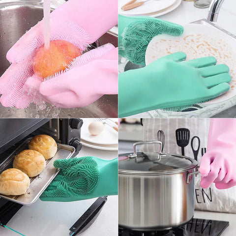 Silicone Gel Moisturizing Gloves, Hand Spa Manicure Silicone Gloves, Manicure Gloves For Dry Cracked Hand And Soften Rough Skin