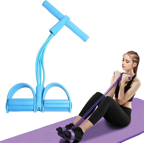 Elastic Pull Rope, Fitness Resistance Bands Foot Pedal,