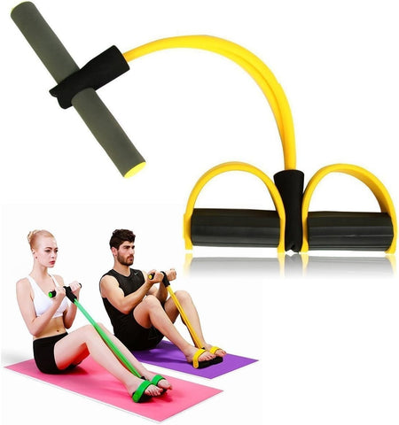 Elastic Pull Rope, Fitness Resistance Bands Foot Pedal,