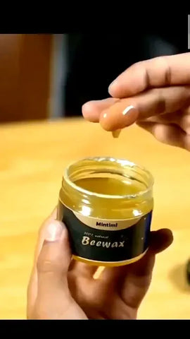 Beeswax Furniture Polish ,Wood Seasoning Beeswax | Natural Wood Wax Traditional Beeswax Polish for Wood & Furniture | Beeswax Wood Polish and Cleaner for Furniture Care