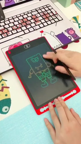 Writing LCD Drawing Multicolor Screen Tablet Available