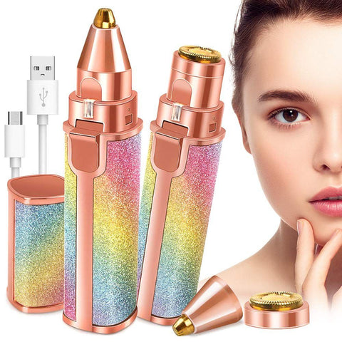 Electric Hair Remover Trimmer For Women Rechargeable 2 in 1