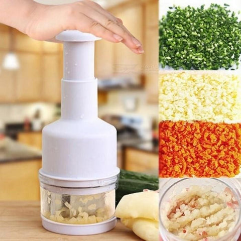 Manual Mini Hand Garlic Onion Chopper