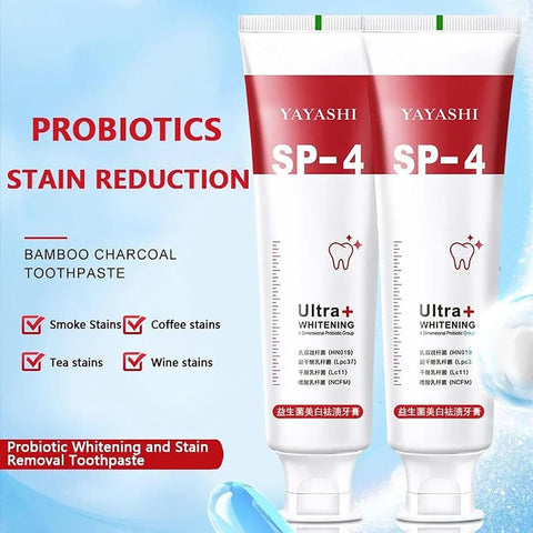 SP4 Toothpaste Ultra Whitening Toothpaste SP-4 Probiotics Whitening Toothpaste