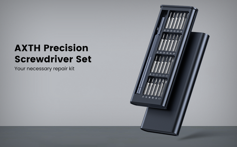 24 In 1 Precision Magnetic Screwdriver Set Professional Manual Repair Kit With Bits For Smart Home, PC, & Phone Repairs Multifunctional Maintenance Tool