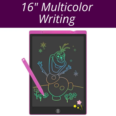 Writing LCD Drawing Multicolor Screen Tablet Available